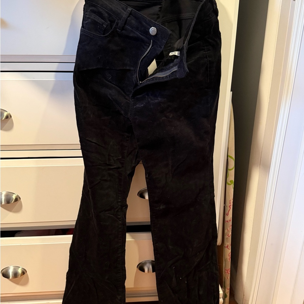 LOFT Black Corduroy Pants